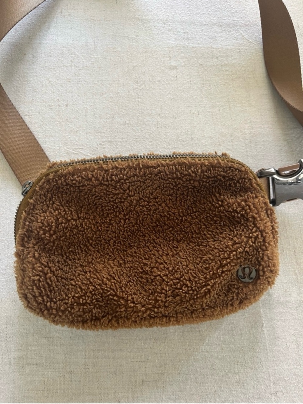 Lululemon Brown Sherpa Belt Bag